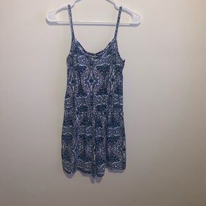 Spaghetti strap romper